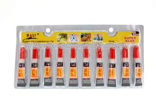 10pc super adhesive multi use mini glue wholesale pack  