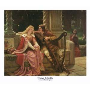  Tristan and Isolde   Poster by Frederic Leighton (31x28 