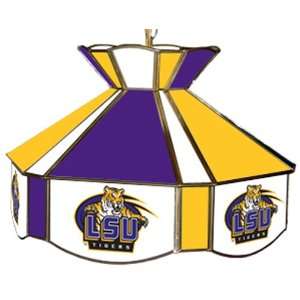  LSU Tigers Stained Glass Swag Light