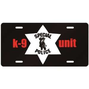  New  Kerry Blue Terrier / K 9 Unit  License Plate Dog 