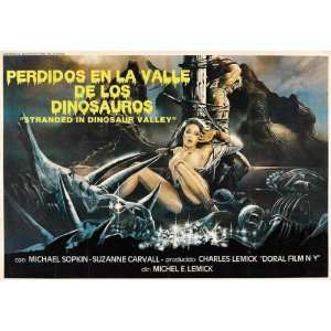  Massacre in Dinosaur Valley   Movie Poster   27 x 40