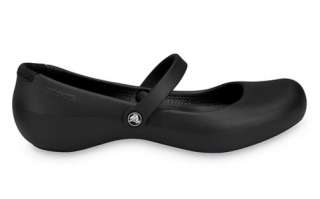 CROCS ALICE WORK WOMENS FLAT MARY JANE SHOES ALL SIZES  