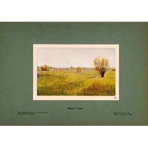  1905 Adolf Miethe Arthur Traube Landscape Color Print 