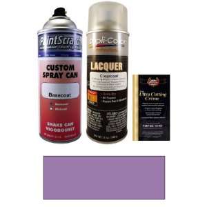  12.5 Oz. Ice Grey Violet Metallic Spray Can Paint Kit for 