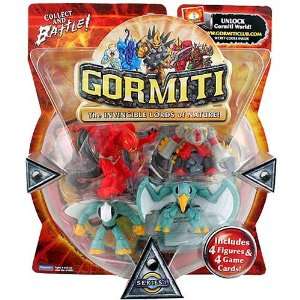  Gormiti 4 Figure Pack [Series 1]   Set D Toys & Games