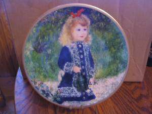 Auguste RenoirsA Girl With A Watering Can Plate  