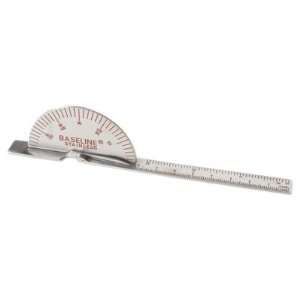 Baseline Stainless Steel Deluxe finger goniometer, 6 inches # 12 1011 