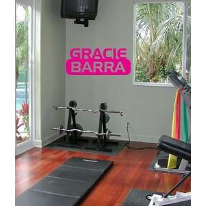 Gracie Barra Jiu Jitsu Large Decal Great for Wall Art. Peel and Stick 