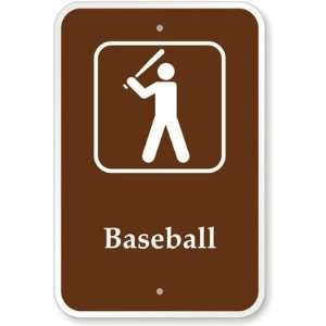  Baseball (with Graphic) High Intensity Grade Sign, 18 x 