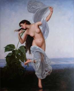   Hand Painted Oil Painting Repro William Bouguereau LAurore  