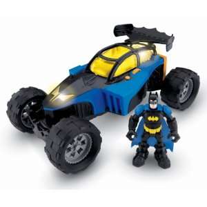   World DC Super Friends Transforming Batmobile And Batman Toys & Games