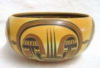 Native Hopi Nyla NAMPEYO LRG Handbuilt Pottery Bowl Dish  