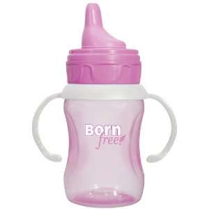    BornFree Born Free BPA FREE Trainer Training Cup 7 oz   pink Baby