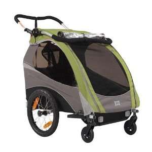 Burley 939205GKIT1 Solo Green Trailer with 2 Wheel 