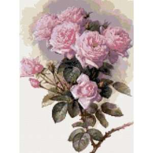  Batch of Roses Counted Cross Stitch Kit 