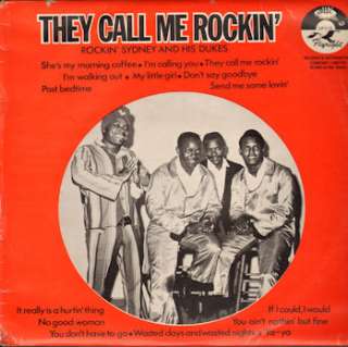 ROCKIN SYDNEY They Call Me 1975 UK lp  