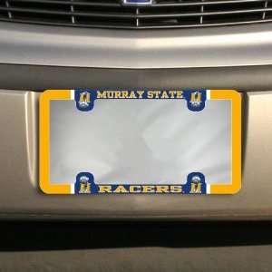  NCAA Murray State Racers Thin Rim Varsity License Plate 