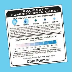 NIST Traceable Humidity Card  Industrial & Scientific