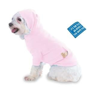   HOUSE Hooded (Hoody) T Shirt with pocket for your Dog or Cat LARGE Lt