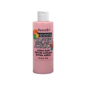   Crafters Acrylic Paint 4oz Cherry Blossom Pink