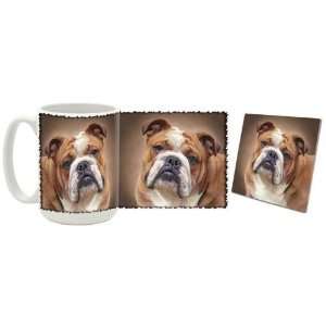  English Bulldog Mug & Coaster Gift Box Combo   Dog/Puppy 