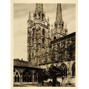  1927 Bayonne Cathedral France Gothic Martin Hurlimann 