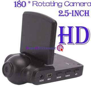   Fixed Focus 180 ° Rotating Camera(SD card) Traffic Recorder(S4000