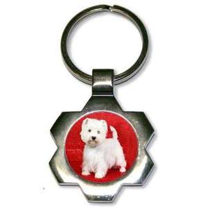  West Highland White Terrier Star Key Chain Office 