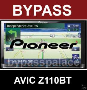 BYPASS INFO  Pioneer Avic Z110BT  