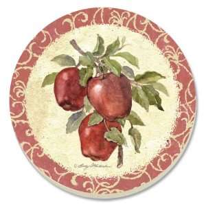  CounterArt Old Orchard Apples Absorbent Coasters, Set of 4 