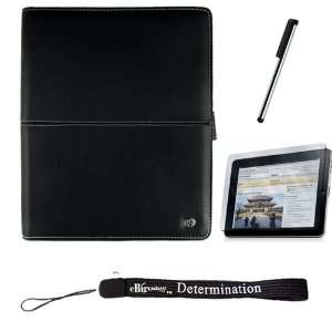 iPad Hard High Quality Artificial Leather Case fits perfectly tight on 