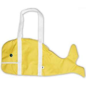  PK Whale Animal Large Beach Tote Bag   Yellow Sports 