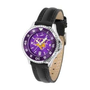 Northern Iowa Panthers Competitor Ladies AnoChrome Watch with Leather 