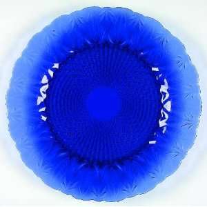  Salad Plate in the Royal Sapphire Pattern By Avon Crystal 