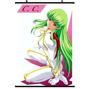 Code Geass Lelouch of the Rebellion Anime Wall Scroll Poster C.C(24 