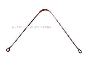 Copper Tongue Cleaner / Scraper from American Ayurveda  