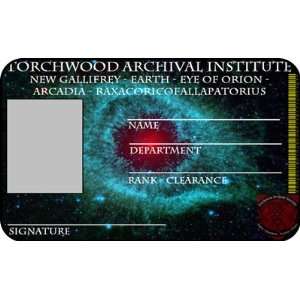  Torchwood Archival Institute ID Badge