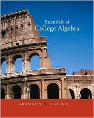   Algebra, (061848096X), Richard N. Aufmann, Textbooks   