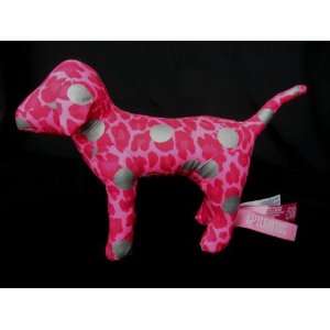  Victorias Secret 7 Plush Pink Leopard Print Dog with 