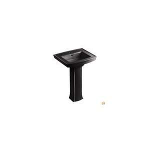  Archer K 2359 1 7 Pedestal Sink, Black Black