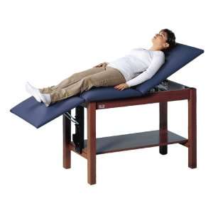   Bed w/ Adjustable Headrest and Storage Shelf
