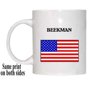  US Flag   Beekman, New York (NY) Mug 