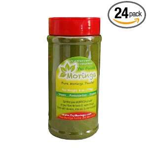   Organic Moringa Leaf Powder 6 oz. Spice Shaker
