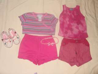 USEDSUMMER /SPRING BABY GIRLS CLOTHES LOT 6 9 MONTH LOT THE CHILDREN 