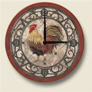 ROOSTER country WALL CLOCK art KITCHEN home decor  Kitchen 