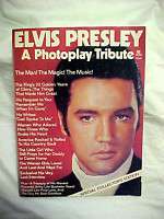 Elvis Presley A Photoplay Tribute Magazine 1977  