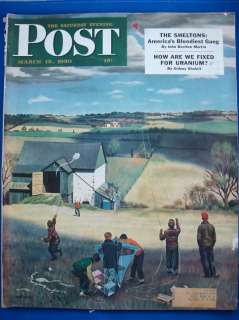 Vintage March 18, 1950 The Saturday Evening Post  