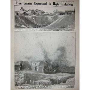   WW1 1918 General Anthonie Queen Belgians Ham Explosion