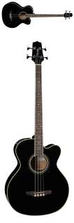 Takamine EGB2S Acoustic Electric Bass Guitar Black  