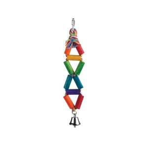   Series Climber Wood & Rope with Bell Bird Toy 9.5